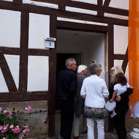 Ferienwohnung Gästeoase einfach wohl fühlen Wolfhagen Exterior foto