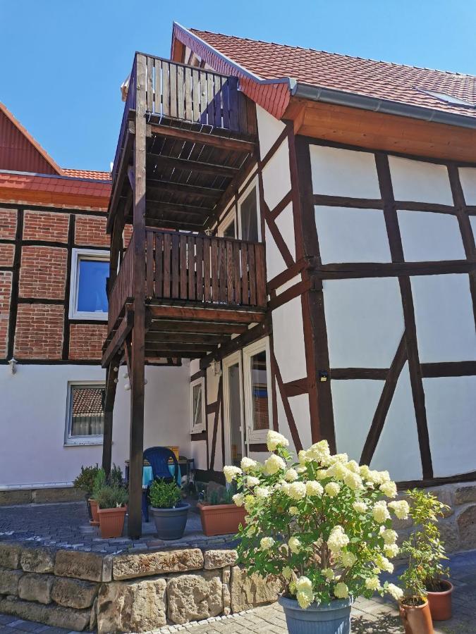 Ferienwohnung Gästeoase einfach wohl fühlen Wolfhagen Exterior foto