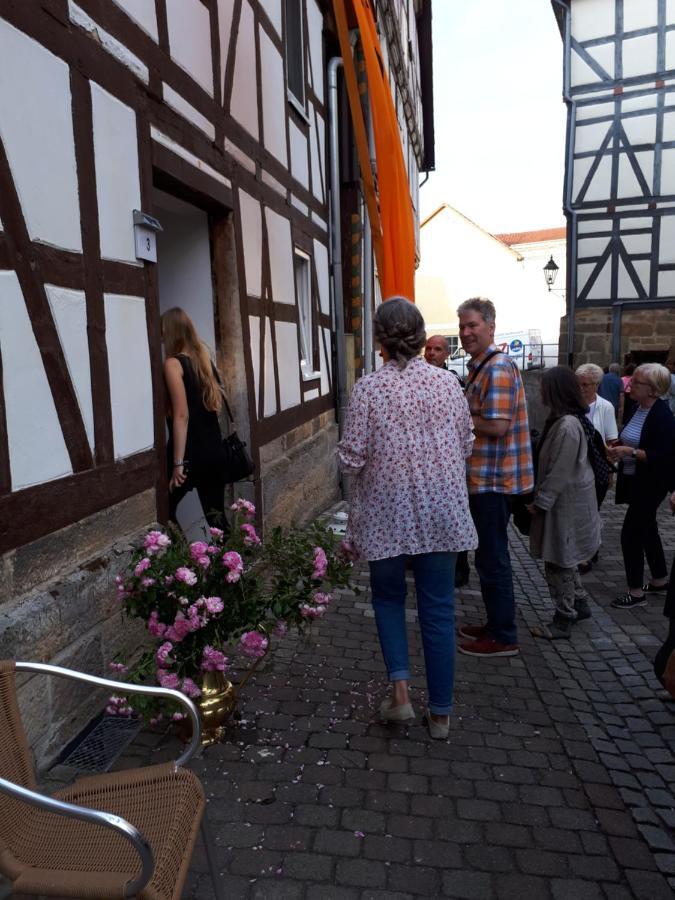 Ferienwohnung Gästeoase einfach wohl fühlen Wolfhagen Exterior foto