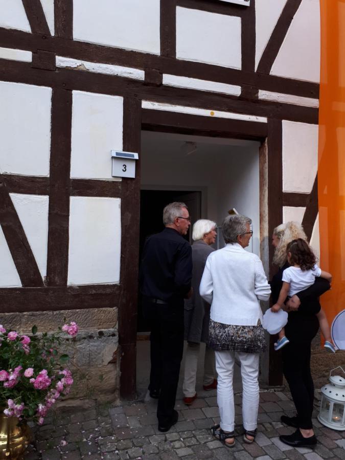 Ferienwohnung Gästeoase einfach wohl fühlen Wolfhagen Exterior foto